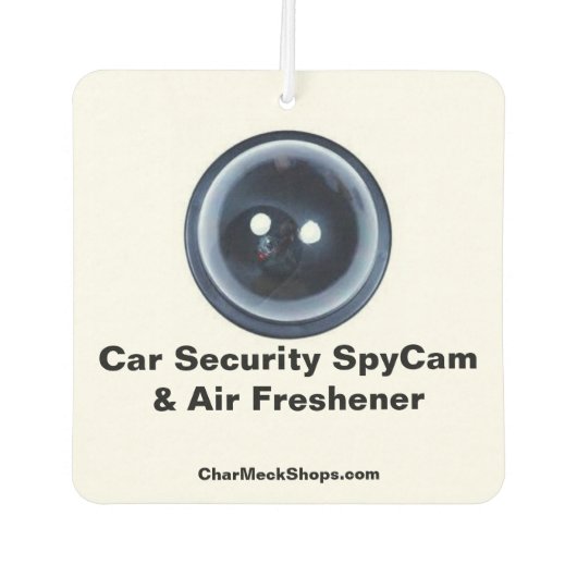 Fun Car Security Spy Cam & Air Freshener Autolufterfrischer (Vorderseite)