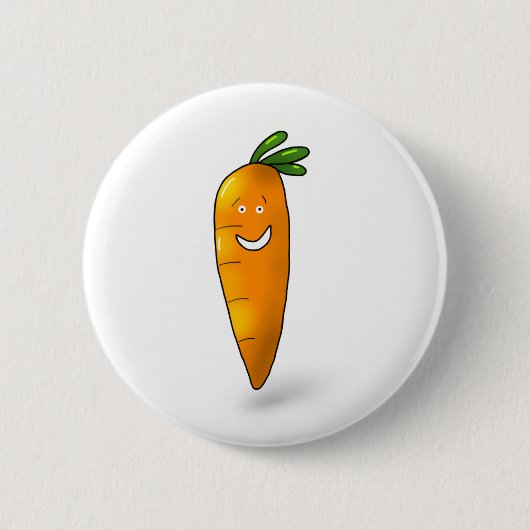 Fun Carrot Abzeichen Button (Vorderseite)