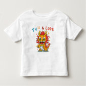 Fun Carton Dragon Chinesisches Neujahr Fu Kinder G Kleinkind T-shirt (Vorderseite)