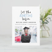 Fun Cartoon Ehebruch Abschluss Foto Ankündigung (Stehend Vorderseite)