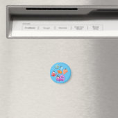 Fun Cartoon Fish Magnet (In Situ (Geschirrspüler))