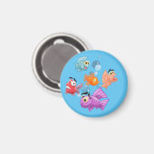 Fun Cartoon Fish Magnet (Vorderseite/Rückseite)