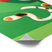 Fun Cartoon Image Messi niedlicher Tiere Poster (Ecke)