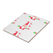 Fun Cartoon Mouse Santa Collection Fliese (Seite)