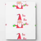 Fun Cartoon Mouse Santa Collection Fotoplatte (Vorderseite)