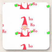 Fun Cartoon Mouse Santa Collection Untersetzer (Vorderseite)