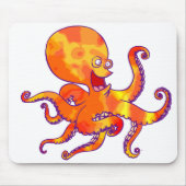 Fun Cartoon Octopus Mousepad (Vorne)