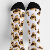 Fun Cartoon Shih Tzu Dog Socks Socken (Oben)