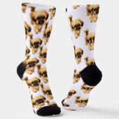Fun Cartoon Shih Tzu Dog Socks Socken (Gewinkelt)