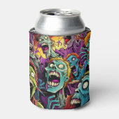 Fun Cartoon Zombies Dosenkühler (Kanne Vorderseite)