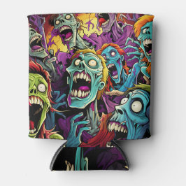 Fun Cartoon Zombies Dosenkühler