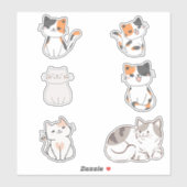 Fun Cat Aufkleber (Blatt)