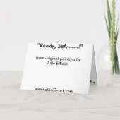 Fun Cat Birthday Card Karte (Rückseite)