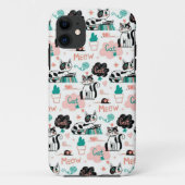 Fun Cat Handy Fall Case-Mate iPhone Hülle (Rückseite)
