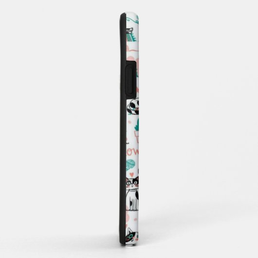 Fun Cat Handy Fall Case-Mate iPhone Hülle (Hinten/Rechts)