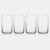 Fun Cat Personalisiert einzigartig Dosenglas (Links)