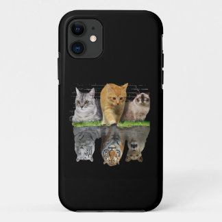 Fun Cat Reflection Geschenkidee Case-Mate iPhone Hülle