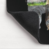 Fun Cat Reflection Geschenkidee Mousepad (Ecke)