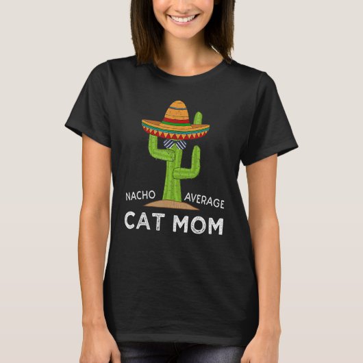 Fun Cat Spaß Frauen Meme Sprichwort KatzenMama T-Shirt (Vorderseite)