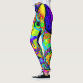 Fun Catnip gesteinigte Tomcat Multiprint-Leggings Leggings (Links)