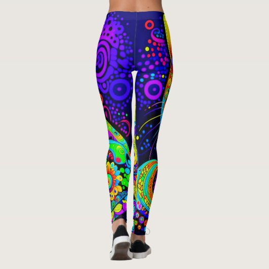 Fun Catnip Stoned Tomcat All-Over-Print Leggings (Rückseite)