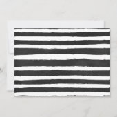 Fun Chalkboard Doodle Foto Überraschung 70. Geburt Einladung (Rückseite)