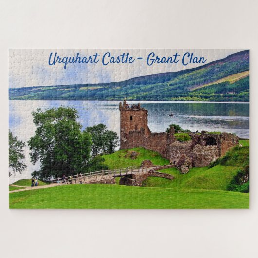 Fun Challenging Grant Clan-Urquhart Castle Puzzle (Horizontal)