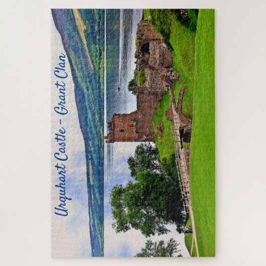 Fun Challenging Grant Clan-Urquhart Castle Puzzle (Vertikal)