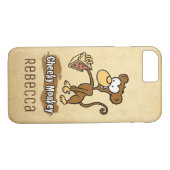 Fun Cheeky Monkey Design Case-Mate iPhone Hülle (Rückseite (Horizontal))
