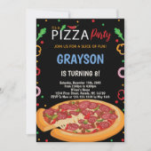 Fun Cheesy Party Card für Kinder, Jugendliche oder Einladung (Vorderseite)