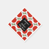 Fun Cherries Babydusche Napkins Serviette (Ecke)