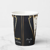 Fun Chic Anzug Award Men Adult Tuxedo 18. Geburtst Pappbecher (Links)