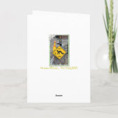 Fun Chicken Wino Xing Geburtstagskarte! Karte (Rückseite)