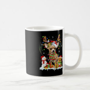 Fun Chihuahua Weihnachten Ugly Hund Weihnachtsmann Kaffeetasse