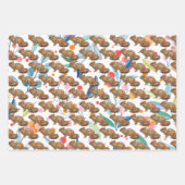 Fun Chipmunk-Wrapping Paper Sheets Geschenkpapier Set (Vorderseite)