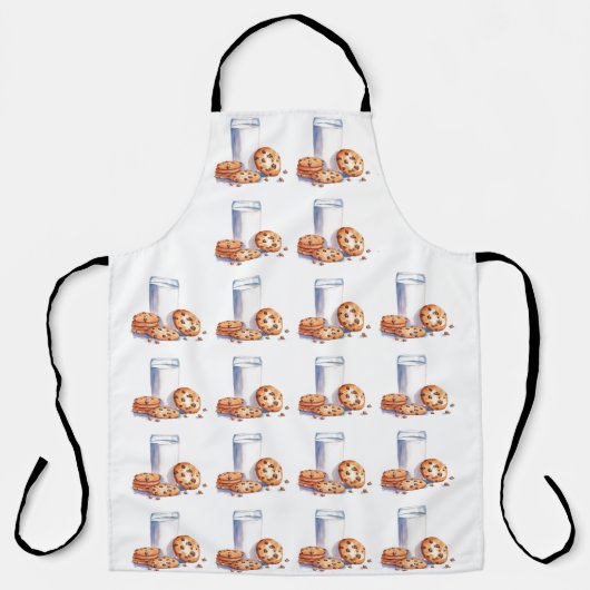 Fun Chocolate Chip Cookie All-over Print-Schürze Schürze (Vorderseite)