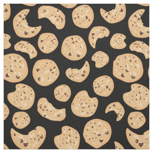 Fun Chocolate Chip Cookies Muster Stoff (Muster)