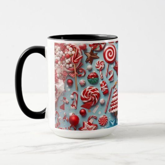 Fun Christmas Candy Tasse (Links)