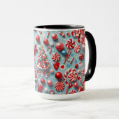 Fun Christmas Candy Tasse (VorderseiteRechts)