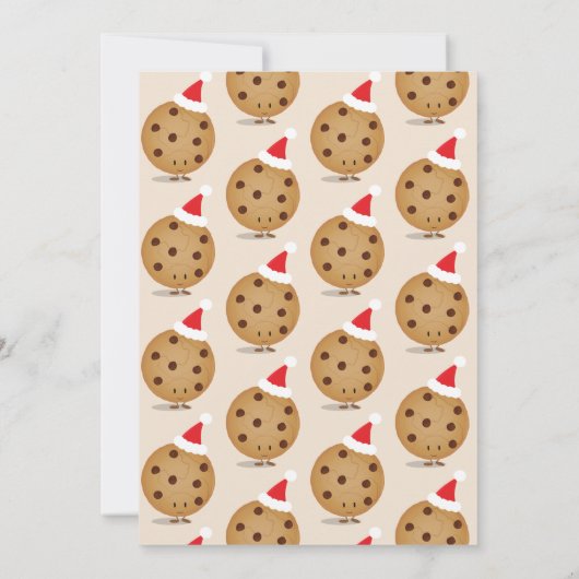 Fun Christmas Cookie Exchange Einladung (Rückseite)