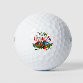Fun Christmas Designs Golfball