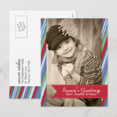 Fun Christmas Foto Postkarten (Vorne/Hinten)