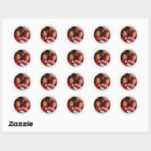 Fun Christmas Foto Sticker (Blatt)