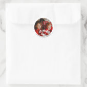 Fun Christmas Foto Sticker (Tasche)