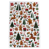 Fun Christmas Geschenktasche Mittlere Geschenktüte (Rückseite)