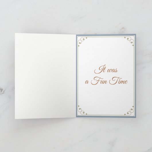 FUN CHRISTMAS GINGERBREAD CANDY HOUSE DANKE (Innenseite)