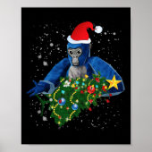 Fun Christmas Gorilla Tag  Poster (Vorne)