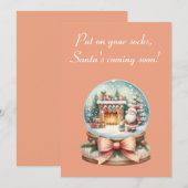 Fun Christmas Greeting Card Einladung (Vorne/Hinten)