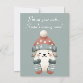 Fun Christmas Greeting Card Einladung