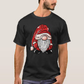Fun Christmas Happy Gnome I'm So Freaking Merry   T-Shirt (Vorderseite)